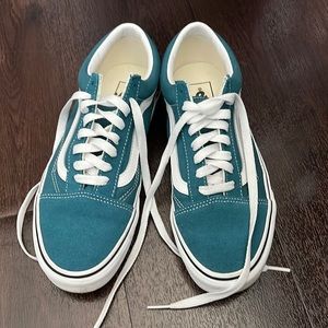 Blue vans womens size 8 shoes